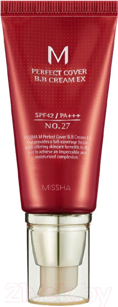 BB-крем Missha M Perfect Cover EX SPF42/PA+++ No. 27 (50мл)