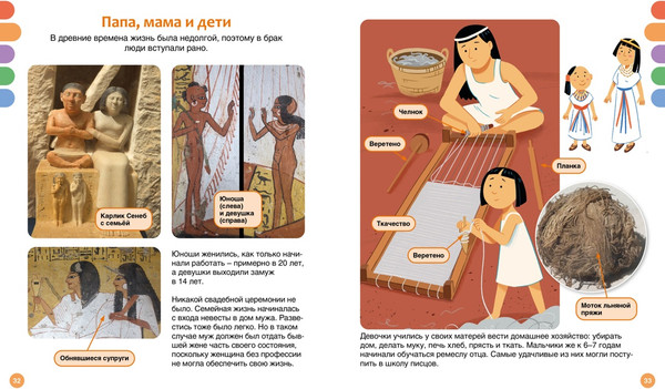 Изображение товара Энциклопедия Махаон Древний Египет, твердая обложка (Марюежоль Флоранс)