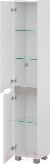 Изображение товара Шкаф-пенал для ванной Volna Lake 35 (напольный)