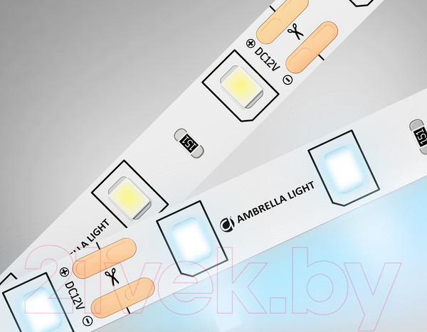 Изображение товара Светодиодная лента Ambrella 2835 60Led 4.8W 6500K / GS1003