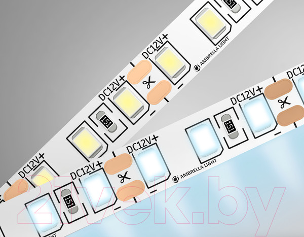 Изображение товара Светодиодная лента Ambrella 2835 120Led 9.6W 6500K / GS1103