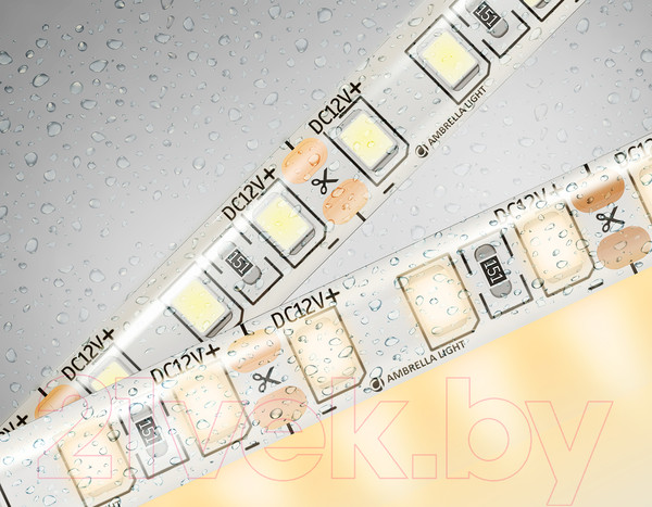Изображение товара Светодиодная лента Ambrella 2835 120Led 9.6W 3000K / GS1201