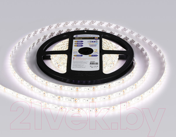 Изображение товара Светодиодная лента Ambrella 2835 120Led 9.6W 4500K / GS1202