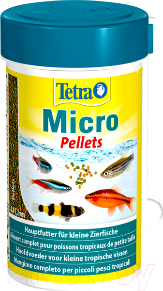 Корм для рыб Tetra Micro Pellets / 710338/277496 (100мл) — фото 5