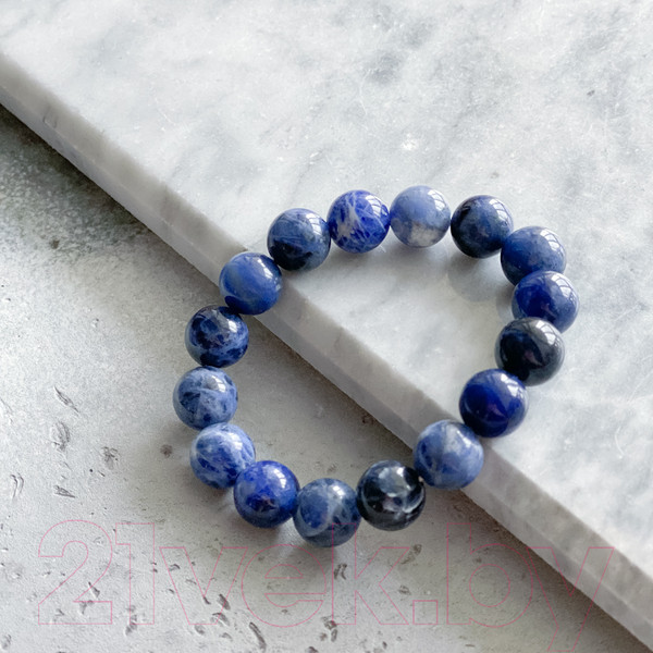 Изображение товара Браслет Wolves Элитный Содалит 40694 (р.17)