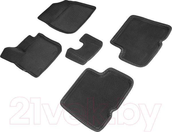 Изображение товара Комплект ковриков для авто Seintex 97562 (черный)
