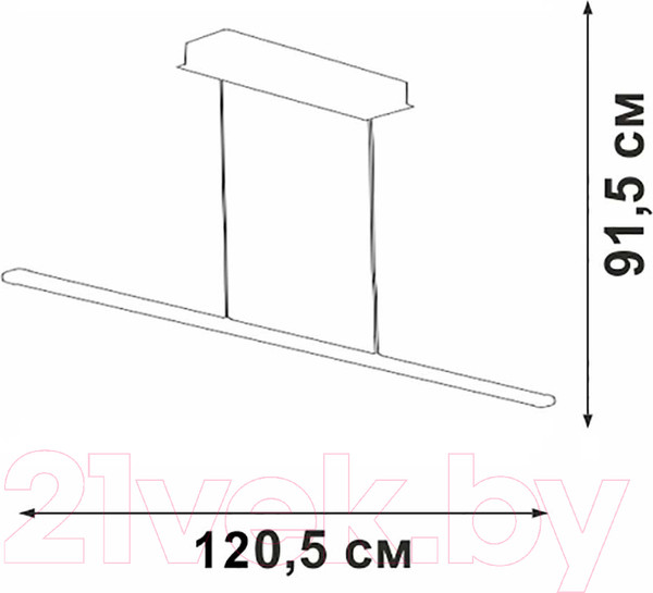 Изображение товара Потолочный светильник Vitaluce V4663-1/1S