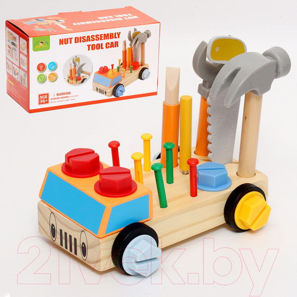 Изображение товара Игрушка-конструктор Sima-Land Машинка / 10175396