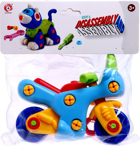 Изображение товара Игрушка-конструктор Sima-Land Мотоцикл / 138720