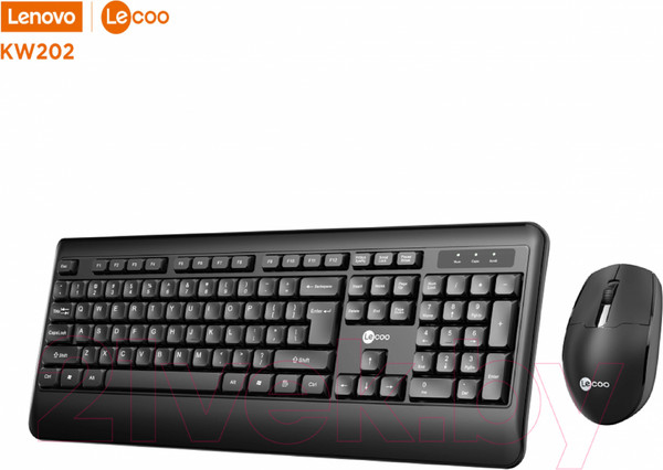 Изображение товара Комплект клавиатура и мышь Lecoo KW202