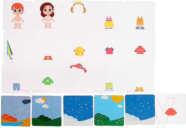 Изображение товара Развивающий игровой набор Zabiaka Одеваем малыша / 9099718