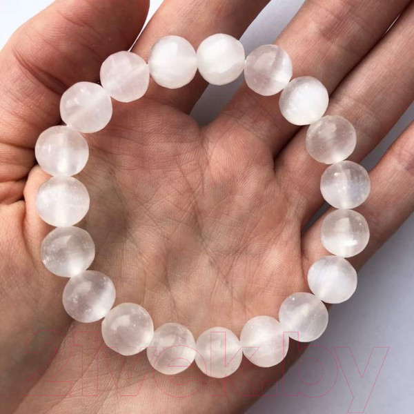 Изображение товара Браслет Wolves Элитный Селенит 40692 (р.22)