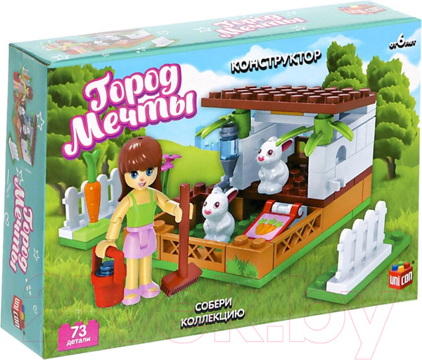 Изображение товара Конструктор Unicon Город Мечты Мини ферма / 5164159