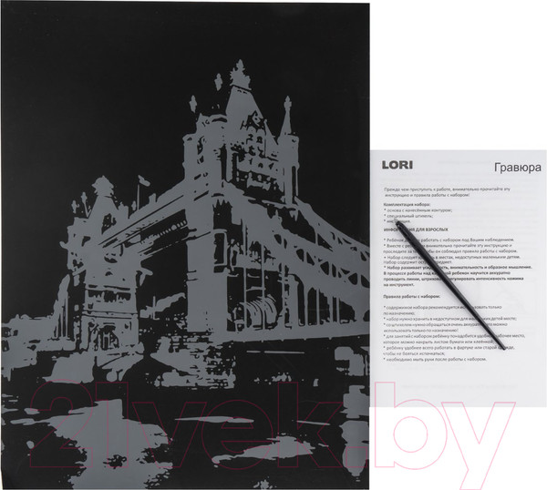 Изображение товара Гравюра Lori Города Тауэрский мост / Гр-730