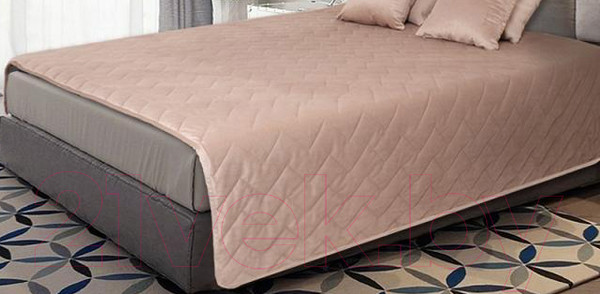 Изображение товара Покрывало Nivasan Бархат 240x240 / P.Bt 240-3 (бежевый)