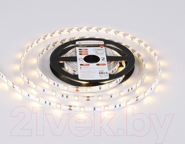 Изображение товара Светодиодная лента Ambrella 5050 30Led 7.2W 3000K / GS1801