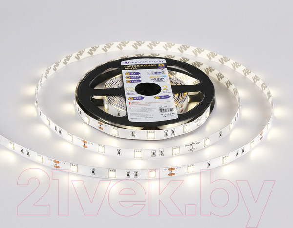 Изображение товара Светодиодная лента Ambrella 5050 30Led 7.2W 4500K / GS1802