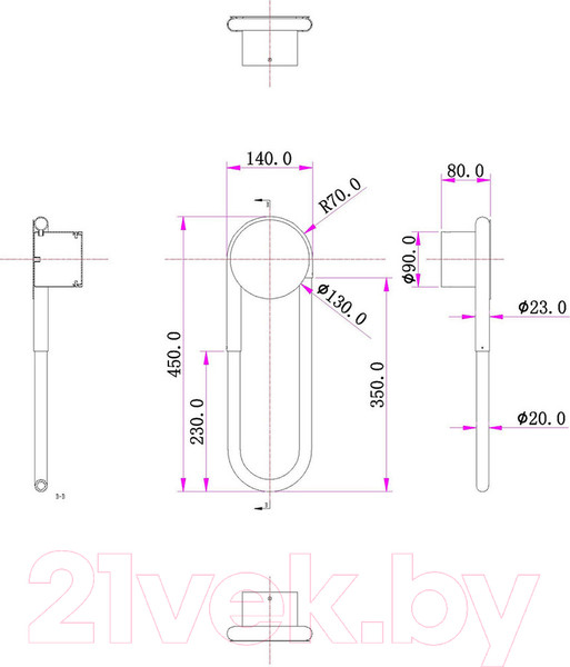 Изображение товара Бра Kinklight Канто 08273.33(4000K) (золото)