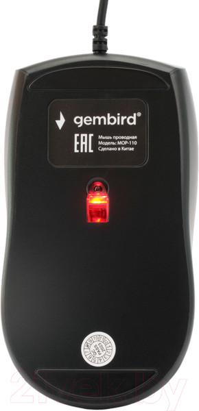 Изображение товара Мышь Gembird MOP-110 (черный)