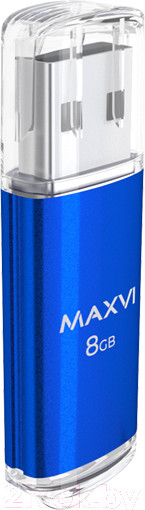 Изображение товара USB flash накопитель Maxvi MP 8GB 2.0 (синий)