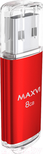 Изображение товара USB flash накопитель Maxvi MP 8GB 2.0 (красный)