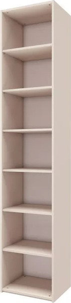 Изображение товара Каркас шкафа Stolline Лаура 1-дверный с полками / 464.09 (кашемир серый)