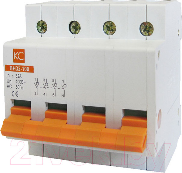 Изображение товара Выключатель нагрузки КС ВН32-100 63А 4Р