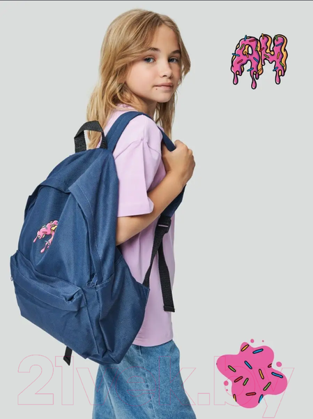 Изображение товара Детский рюкзак Sled Влад А4 41x12x31 (синий)