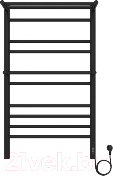 Изображение товара Полотенцесушитель электрический Aquatek Альфа П10 500x900 (Quick Touch,черный муар)