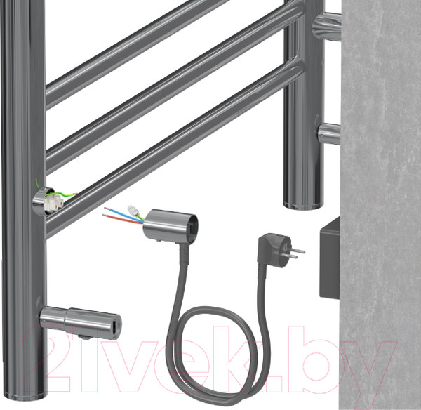 Изображение товара Полотенцесушитель электрический Aquatek Поларис П7 500x700 (Quick Touch)