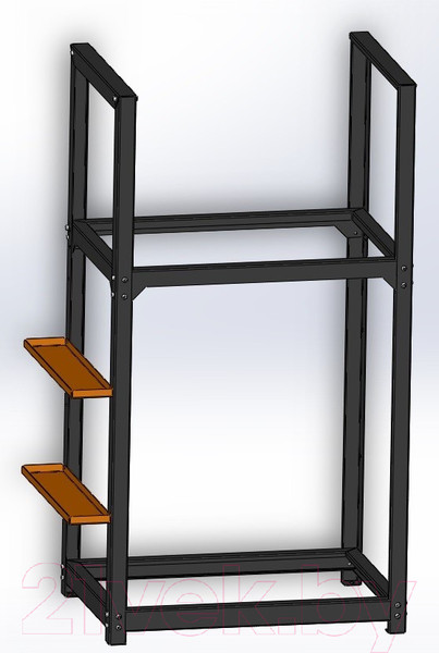 Изображение товара Стеллаж металлический BZT Rati PTS01 (для шин)