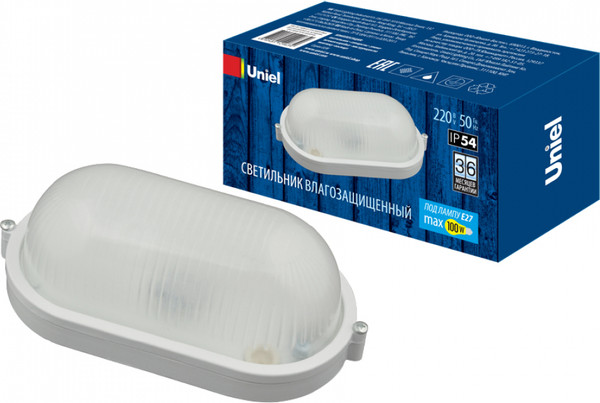 Светильник ЖКХ Uniel UWL-O01 100W/E27 IP54 / UL-00006773 — фото 3