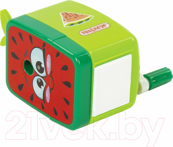 Изображение товара Точилка Пифагор Арбуз / 270427 (зеленый/красный)