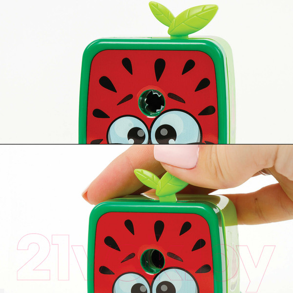 Изображение товара Точилка Пифагор Арбуз / 270427 (зеленый/красный)