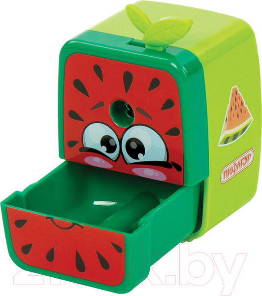 Изображение товара Точилка Пифагор Арбуз / 270427 (зеленый/красный)