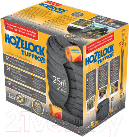 Изображение товара Шланг поливочный Hozelock 8125A1240 (25м)