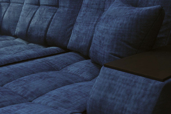 Изображение товара Диван угловой Stolline Лас-Вегас 07 правый (синий)