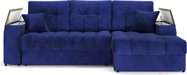Изображение товара Диван угловой Stolline Лас-Вегас 07 правый (синий)