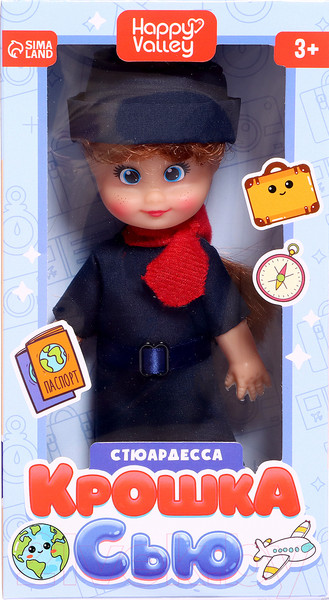 Изображение товара Кукла Happy Valley Крошка Сью. Стюардесса / 9713705