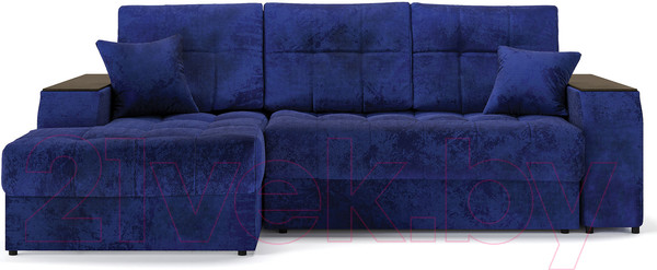 Изображение товара Диван угловой Stolline Лас-Вегас 08 левый (синий)