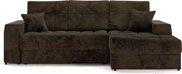 Изображение товара Диван угловой Stolline Лас-Вегас 09 правый (коричневый)