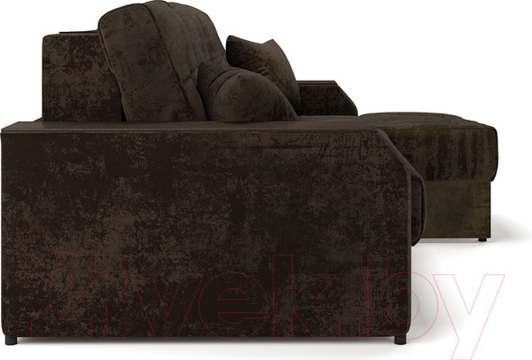 Изображение товара Диван угловой Stolline Лас-Вегас 09 правый (коричневый)