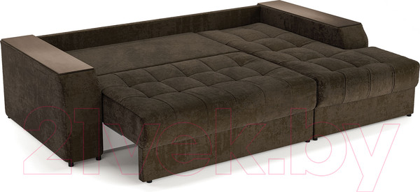Изображение товара Диван угловой Stolline Лас-Вегас 09 правый (коричневый)