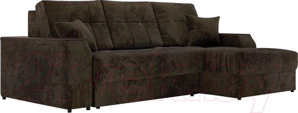 Изображение товара Диван угловой Stolline Лас-Вегас 09 правый (коричневый)