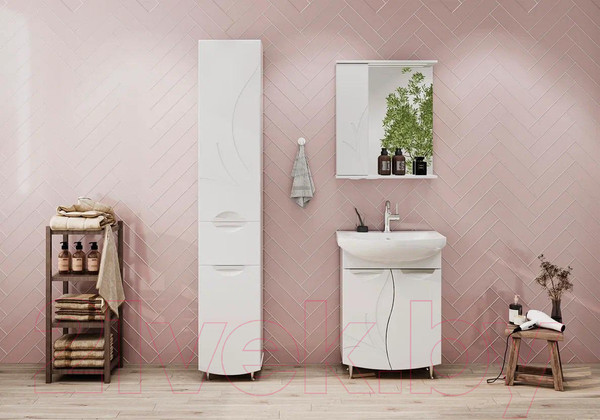 Изображение товара Тумба под умывальник Volna Adel 70.2D Балтика