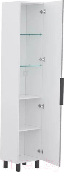 Изображение товара Шкаф-пенал для ванной Volna Twing 40 (бетон)