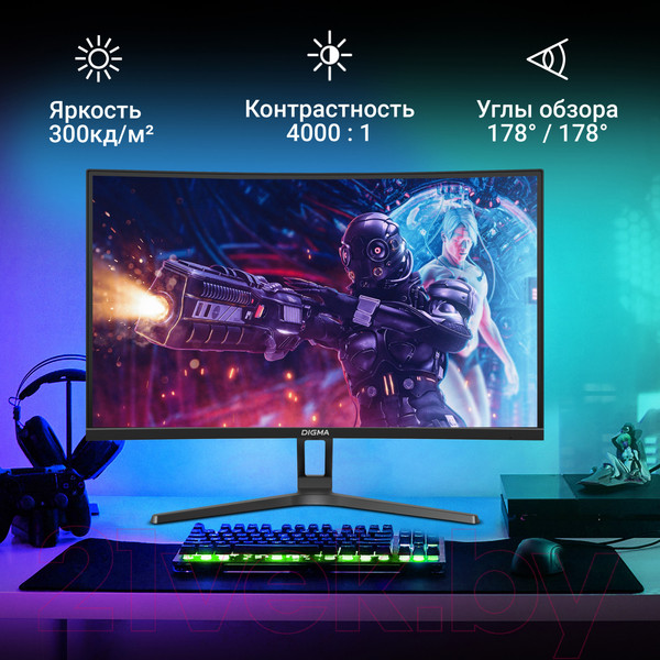 Изображение товара Монитор Digma 27A510F / DM27VG01