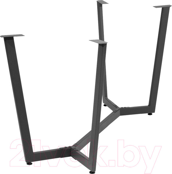 Изображение товара Подстолье Millwood Мюнхен Разборное 160x80 ПФ (графит)