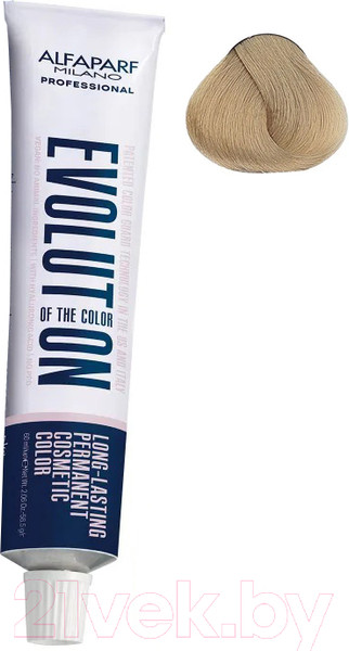Изображение товара Крем-краска для волос Alfaparf Milano EOC Cube тон 10.31 (60мл)