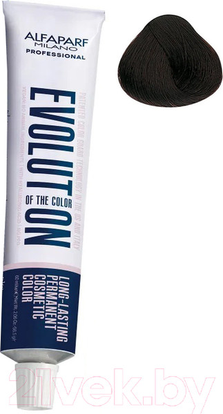 Изображение товара Крем-краска для волос Alfaparf Milano EOC Cube тон 5.32 (60мл)